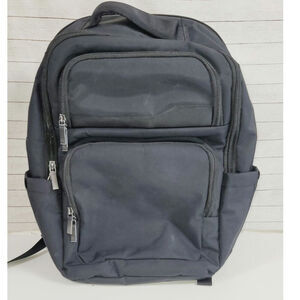 OPEN STORY Signature Day Trip  Water-Resistant Back Pack in Black